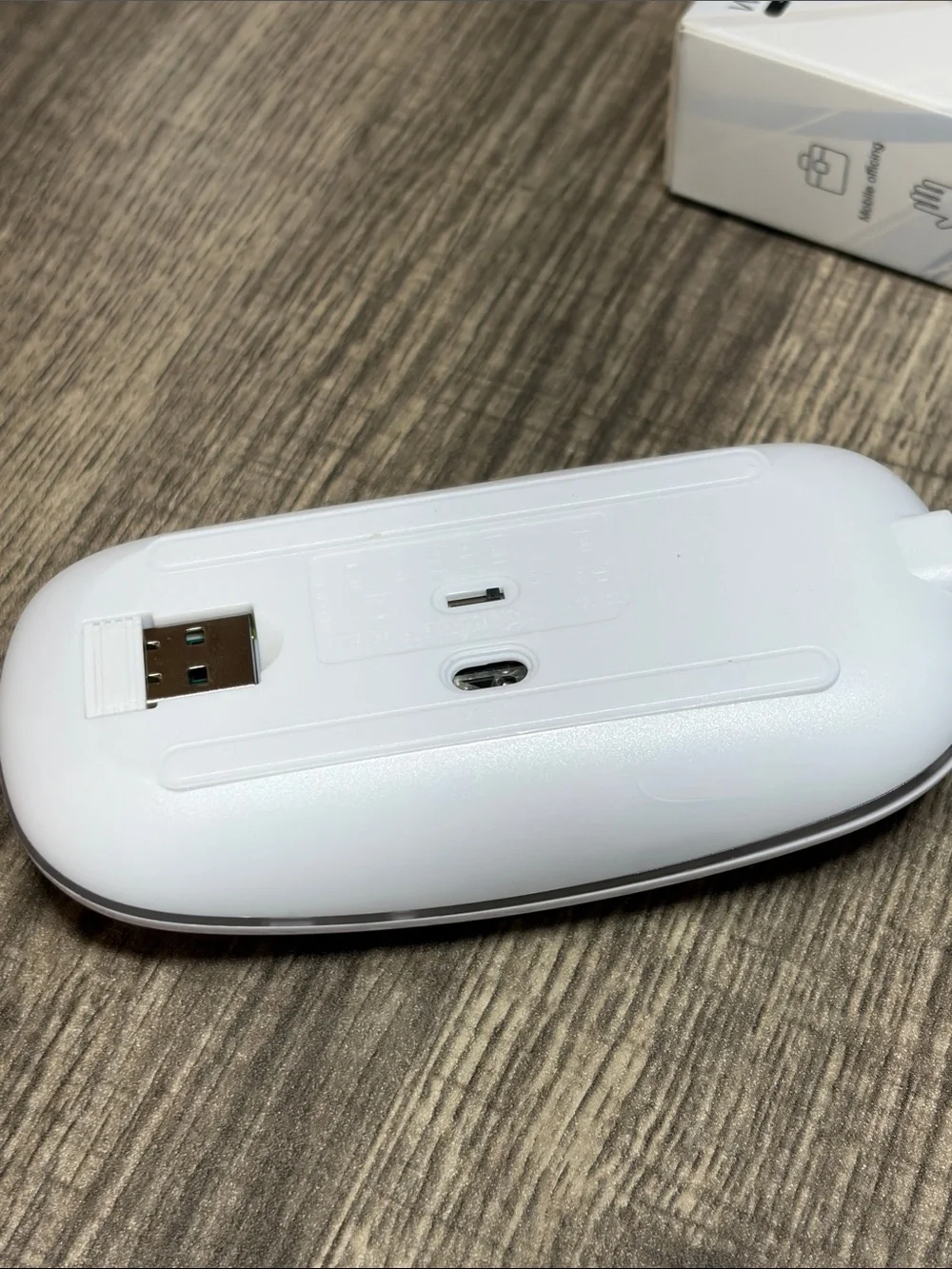 🌻5 for $30🌻 Wireless White Slim Mouse - Compatible with Windows & Mac
